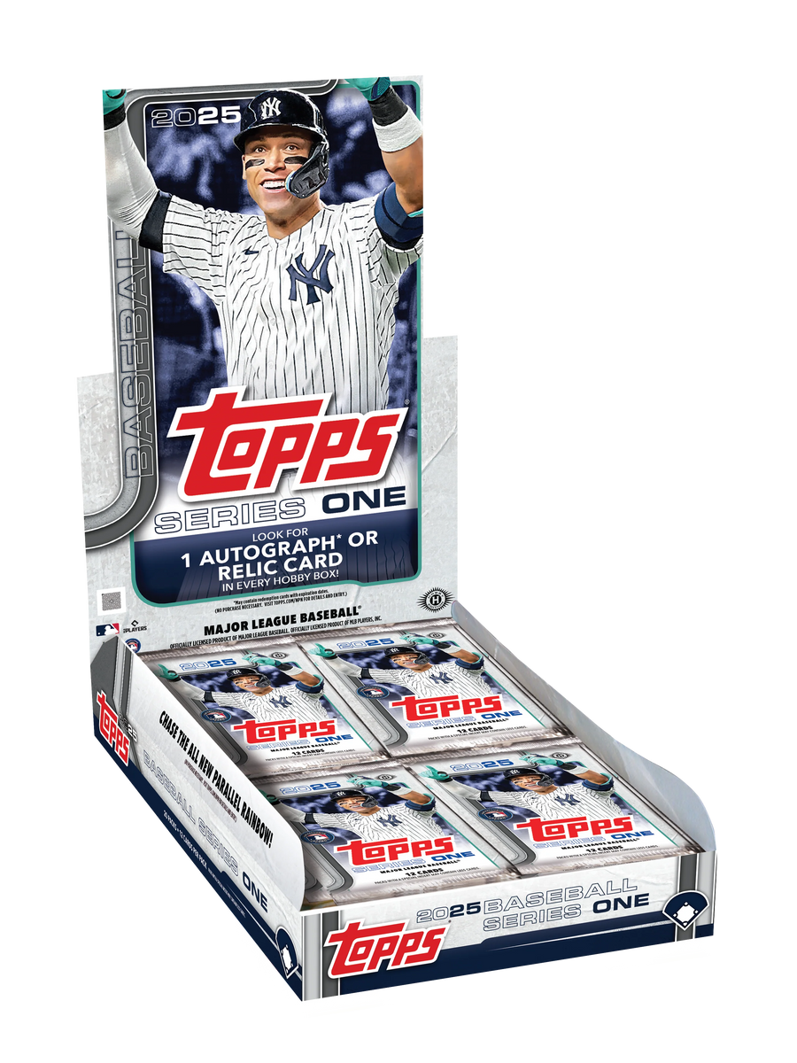 2025 Topps Series 1 Baseball Hobby Box Montasy Comics NYC