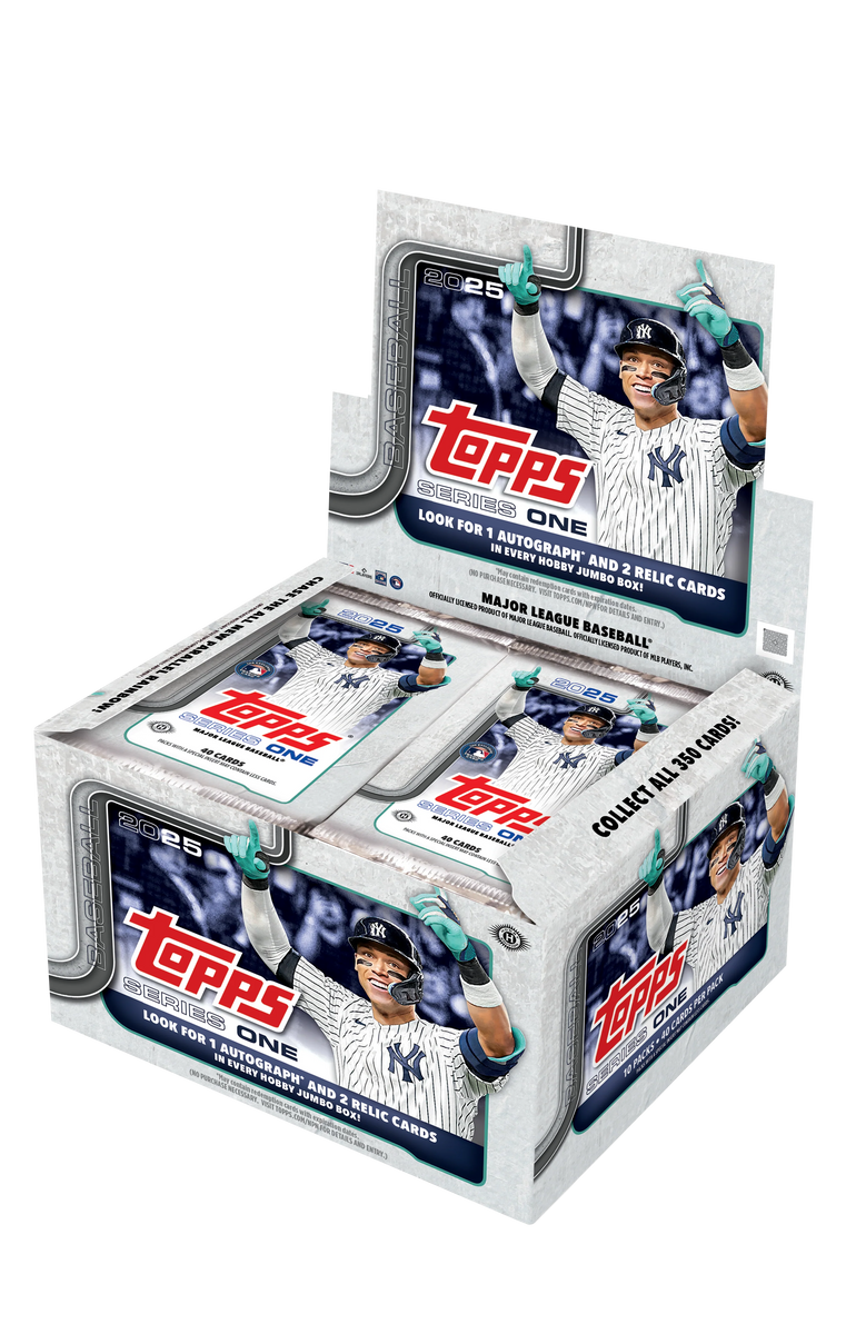 2025 Topps Series 1 Baseball Jumbo Box Montasy Comics NYC