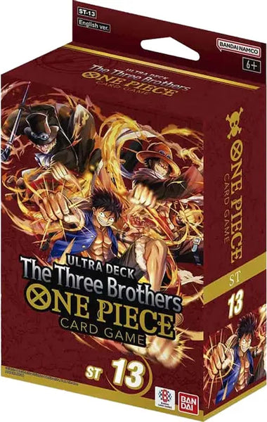 One Piece Ultra Deck: The Three Brothers (ST-13)