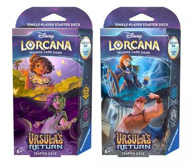Disney Lorcana Ursula's Return Starter Deck Set of 2