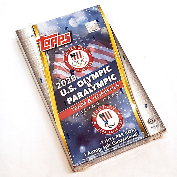 2020 Topps Olympic & Paralympic Team Hopefuls Hobby Box