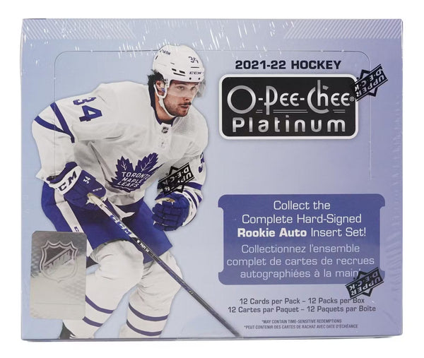 2021/22 O-Pee-Chee Platinum Hockey Hobby Box