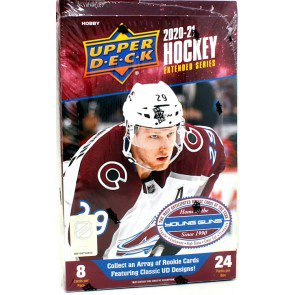 2020/21 Upper Deck Extended Series Hockey Hobby Box