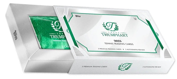 2025 Topps Triumphant Tennis Hobby Box