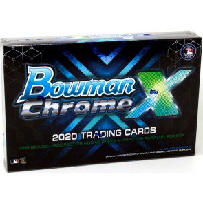 2020 Bowman Chrome X Baseball Box