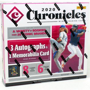 2020 Panini Chronicles Baseball Hobby Box