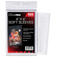 Ultra PRO 4" x 6" Soft Sleeves (100-Pack)