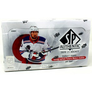 2020/21 Upper Deck SP Authentic Hockey Hobby Box