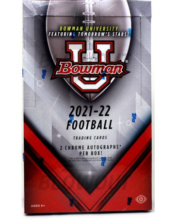 2022 Bowman University Football Hobby Box