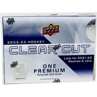 2022/23 Upper Deck Clear Cut Hockey Hobby Box