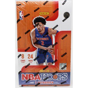 2021/22 Panini NBA Hoops Basketball Hobby Box