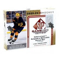 2022/23 Upper Deck SP Game Used Hockey Hobby Box