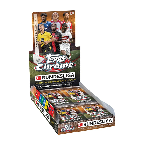 2023/24 Topps Chrome Bundesliga Soccer Hobby Box