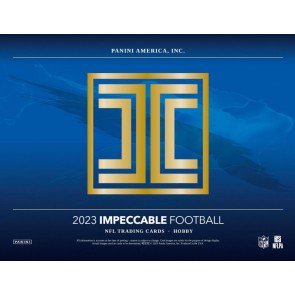 2023 Panini Impeccable Football 3 Hobby Box Case