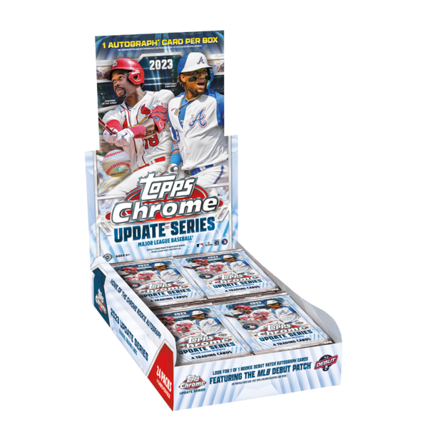 2023 Topps Chrome Update Series Baseball 6 Box Hobby Case