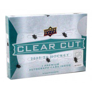 2023/24 Upper Deck Clear Cut Hockey Hobby Box