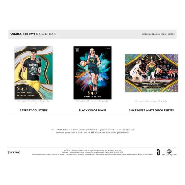 2024 Panini Select Basketball WNBA 12 Box Case