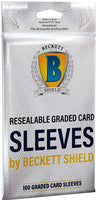 Beckett Shield Graded Card Sleeves (100-Pack)