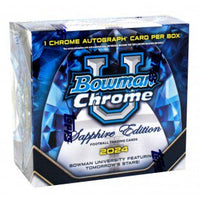 2024 Bowman Chrome University Football Sapphire Edition Box