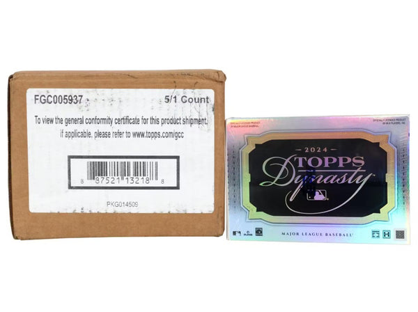 2024 Topps Dynasty Baseball 5 Box Hobby