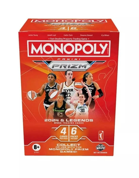 2024 Panini Prizm Monopoly WNBA Basketball Blaster Box