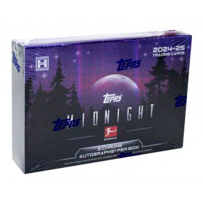 2024/25 Topps Bundesliga Midnight Soccer Hobby 6 Box Case