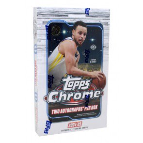 2024/25 Topps Chrome Basketball Hobby 12 Box Case