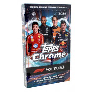 2024 Topps Chrome Formula 1 Racing Hobby Box