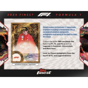 2024 Topps Finest Formula 1 Racing Hobby Box