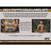 2024 Topps Gold Label UFC Hobby Box