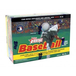 2024 Topps Heritage Baseball Mega Box