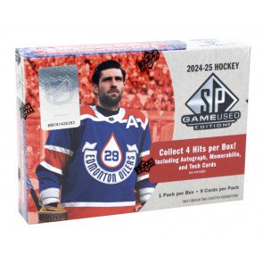 2024/25 Upper Deck SP Game Used Hockey Hobby Box