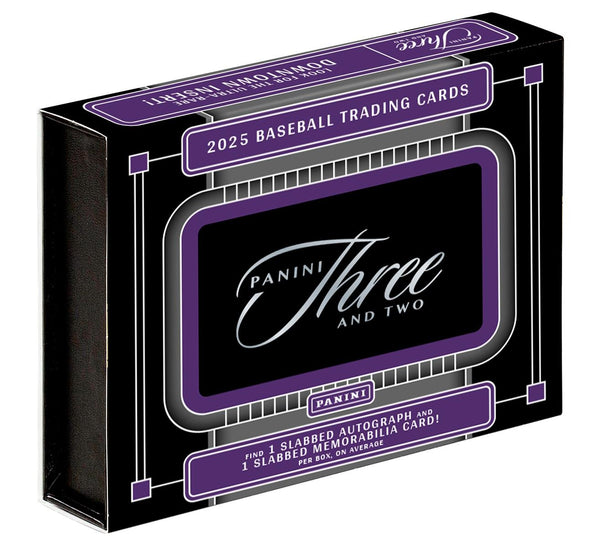 2025 Panini Three & Two Baseball Hobby Box