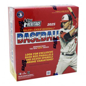2025 Topps Heritage Baseball Mega Box