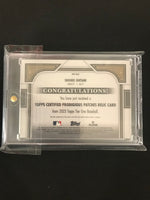 Shohei Ohtani Game Used Patch 2023 Topps Tier One 9/10