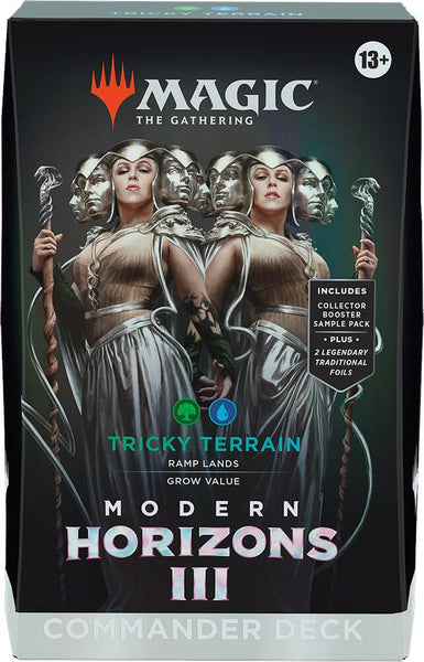 MTG Modern Horizons 3 Commander Deck - Tricky Terrain