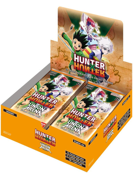 Union Arena Hunter x Hunter Booster Box 16 Box Case