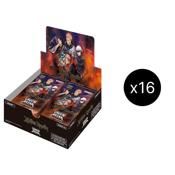 Union Arena Jujutsu Kaisen Booster Box 16 Box Case