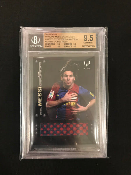 Lionel Messi 2013 Icons Collection BGS 9.5