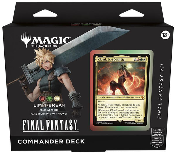 MTG FINAL FANTASY Commander Deck - FINAL FANTASY VII Limit Break