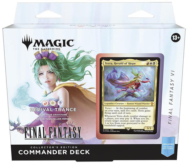 MTG FINAL FANTASY Commander Deck - FINAL FANTASY VI Revival Trance (Collector's Edition)