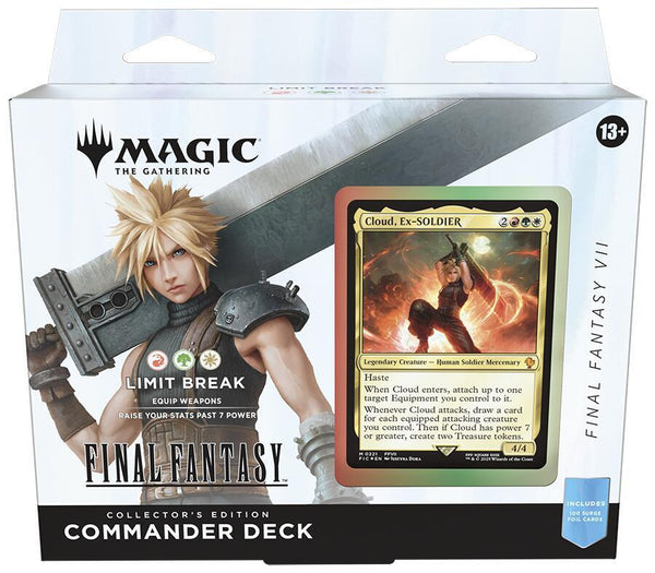 MTG FINAL FANTASY Commander Deck - FINAL FANTASY VII Limit Break (Collector's Edition)
