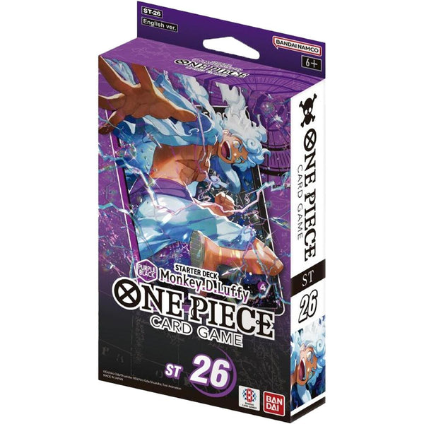 One Piece Starter Deck 26: PURPLE/BLACK Monkey.D.Luffy
