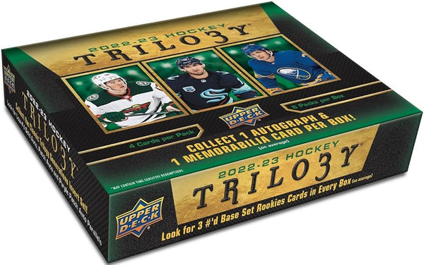 2022/23 Upper Deck Trilogy Hockey Hobby Box