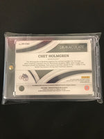 Chet Holmgren Rookie auto patch 2022 Panini immaculate collection draft basketball  1/3