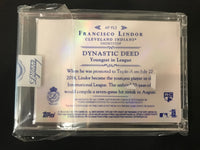 Francisco Linder Rookie Patch Auto 2015 Topps Dynasty RPA 5/10