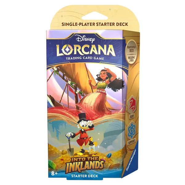 Disney Lorcana: Into the Inklands Starter Deck Ruby & Sapphire