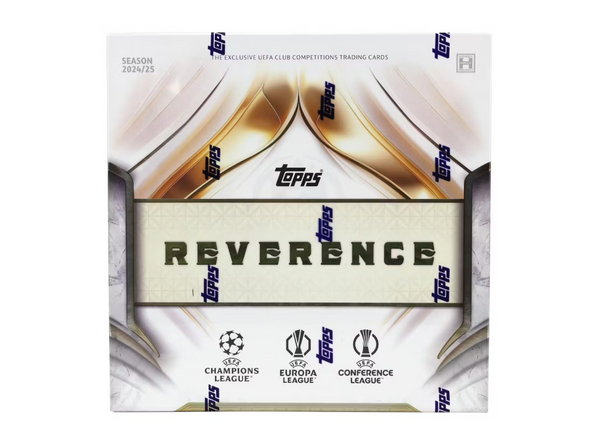 2024/25 Topps UEFA Club Competitions Reverence Soccer Hobby Box