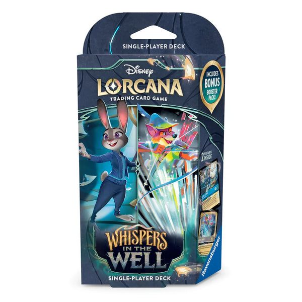 Disney Lorcana: Whispers in the Well Starter Deck (Sapphire & Steel)