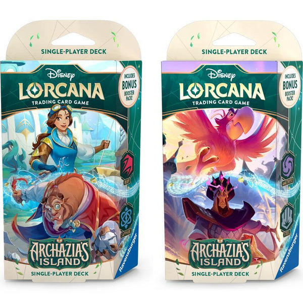 Lorcana Archazia's Island Starter Deck Set of 2